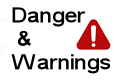 Boddington Danger and Warnings